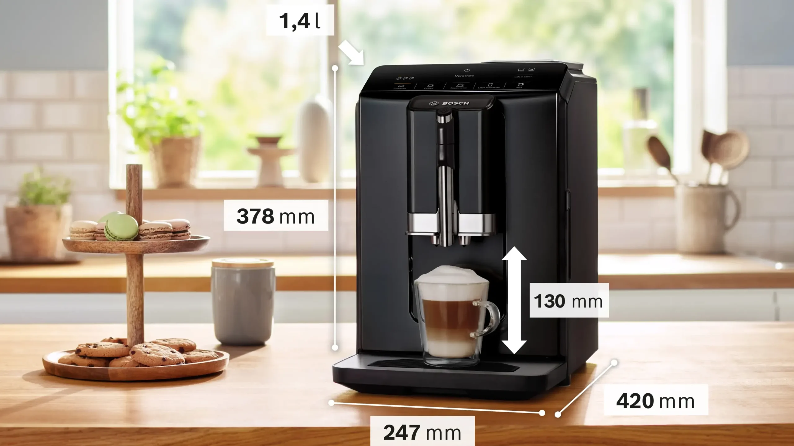 Serie 2 Espresso volautomaat VeroCafe Piano-zwart