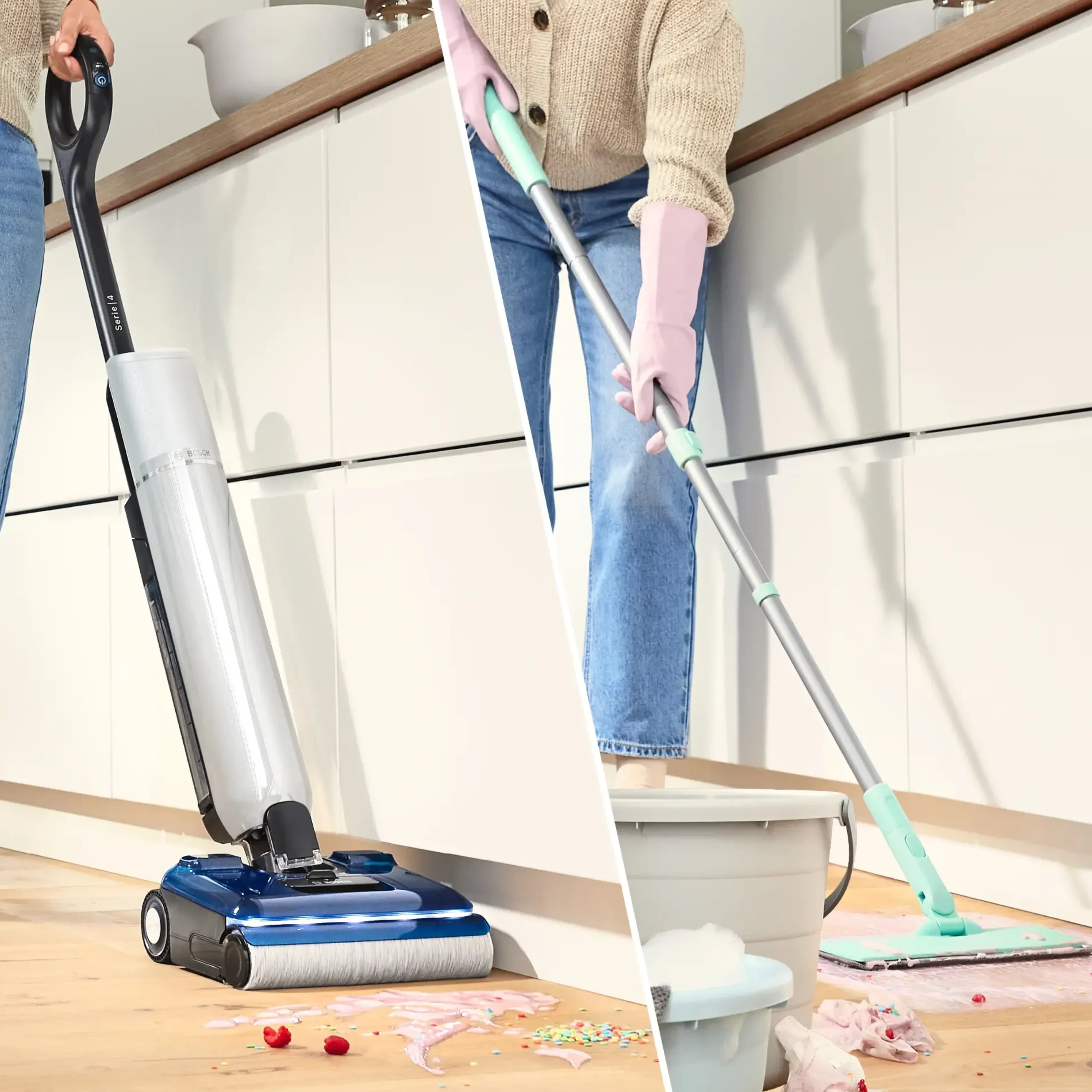 Serie 4 Floor washer OneFlow