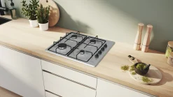 Serie 2 Gaskookplaat Inox