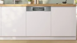 Serie 4 Geïntegreerde vaatwasser 60 cm Geborsteld staal