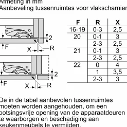 Serie 6 Inbouw koelkast met vriesvak 177.2 x 55.8 cm Vlakscharnier met SoftClose
