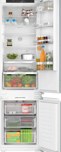 Serie 6 Inbouw koel-vriescombinatie 193.5 x 55.8 cm Vlakscharnier met SoftClose