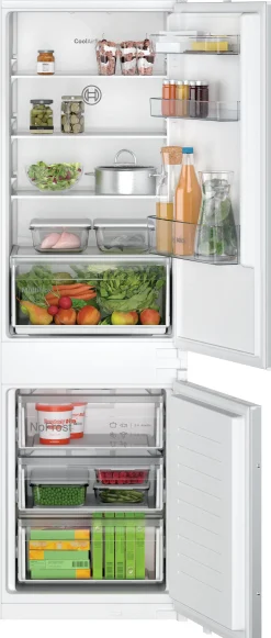Serie 2 Inbouw koel-vriescombinatie 177.2 x 54.1 cm Sleepdeur