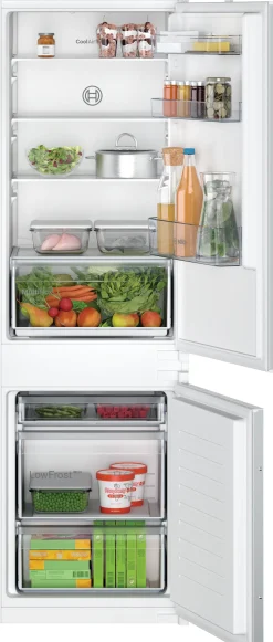 Serie 2 Inbouw koel-vriescombinatie 177.2 x 54.1 cm Sleepdeur