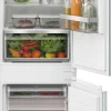 Serie 4 Inbouw koel-vriescombinatie 177.2 x 54.1 cm Sleepdeur
