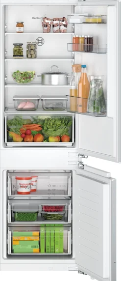 Serie 2 Inbouw koel-vriescombinatie 177.2 x 54.1 cm Vlakscharnier