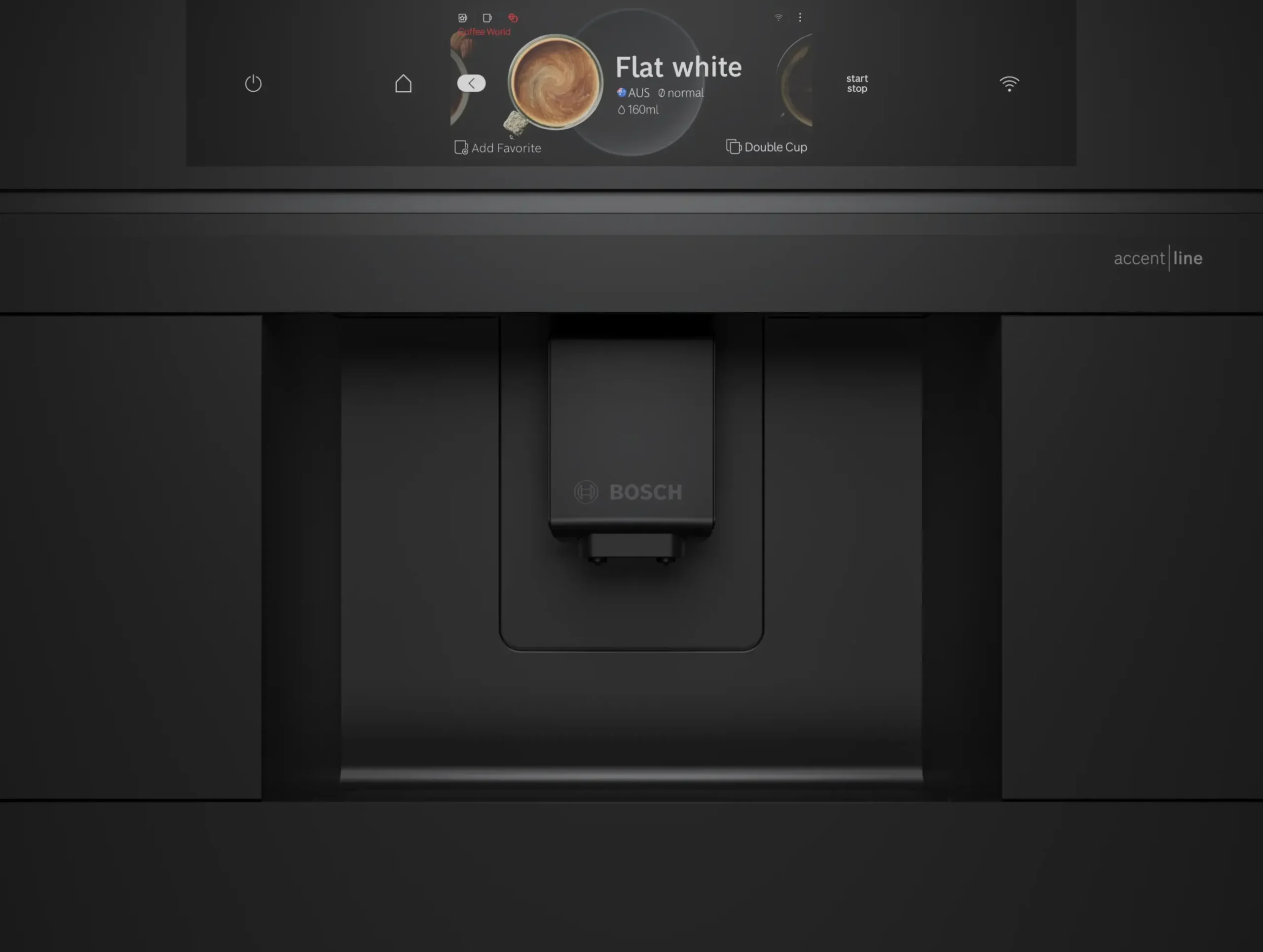 Serie 8 Inbouw koffie volautomaat Mat zwart