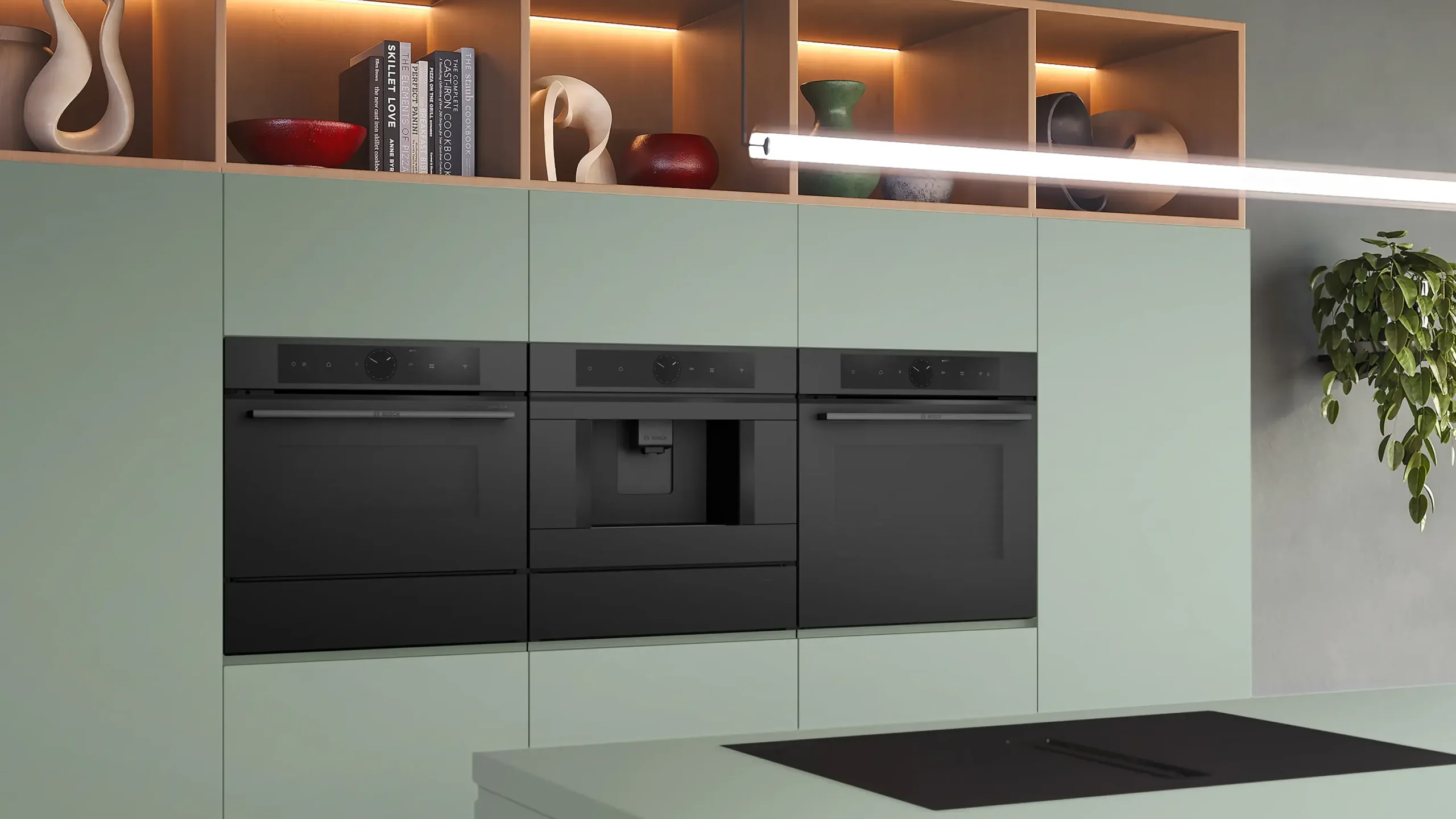 Serie 8 Inbouw koffie volautomaat Mat zwart