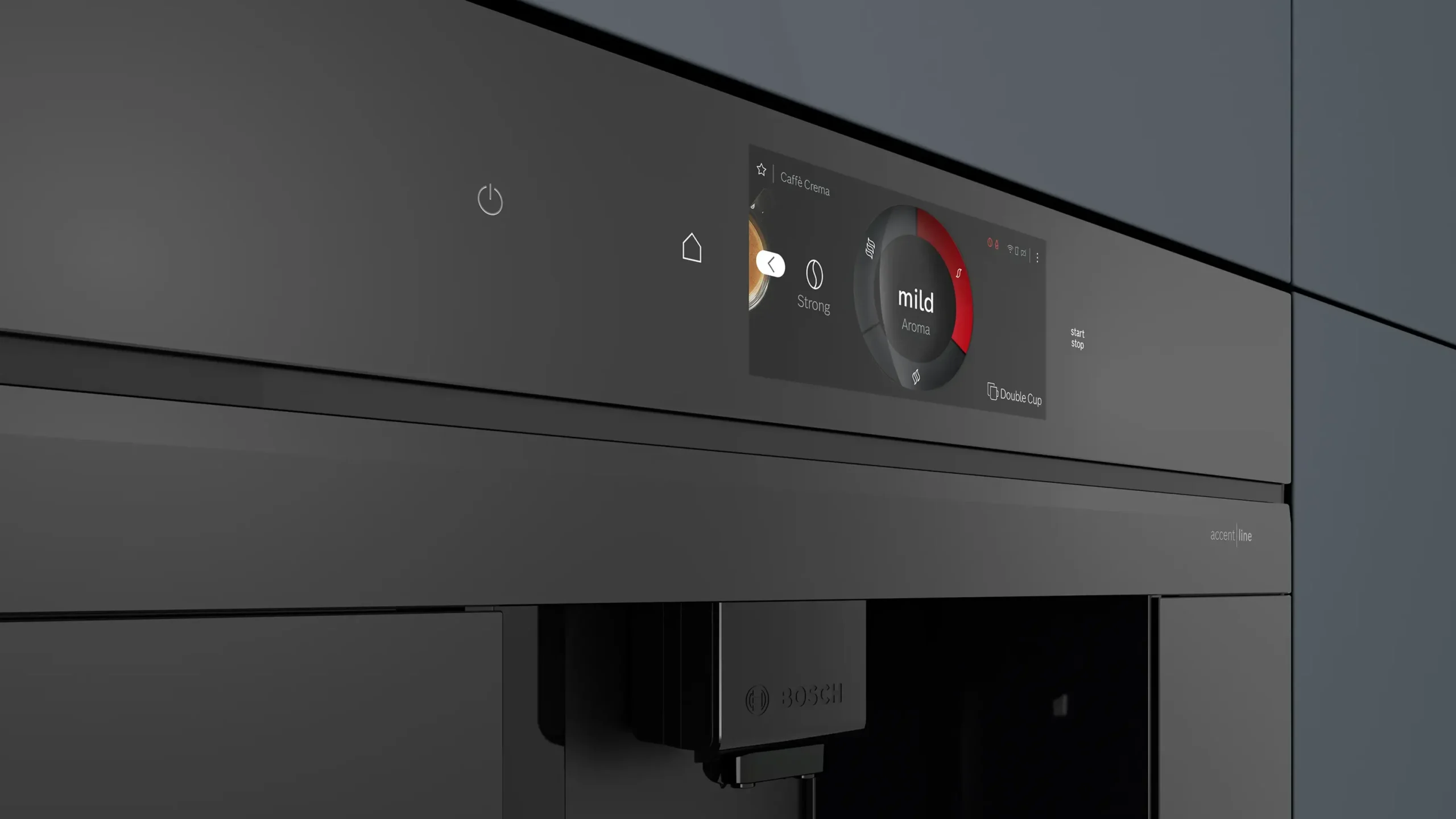 Serie 8 Inbouw koffie volautomaat Zwart
