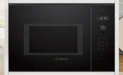 Serie 4 Inbouwmagnetron met grill Zwart