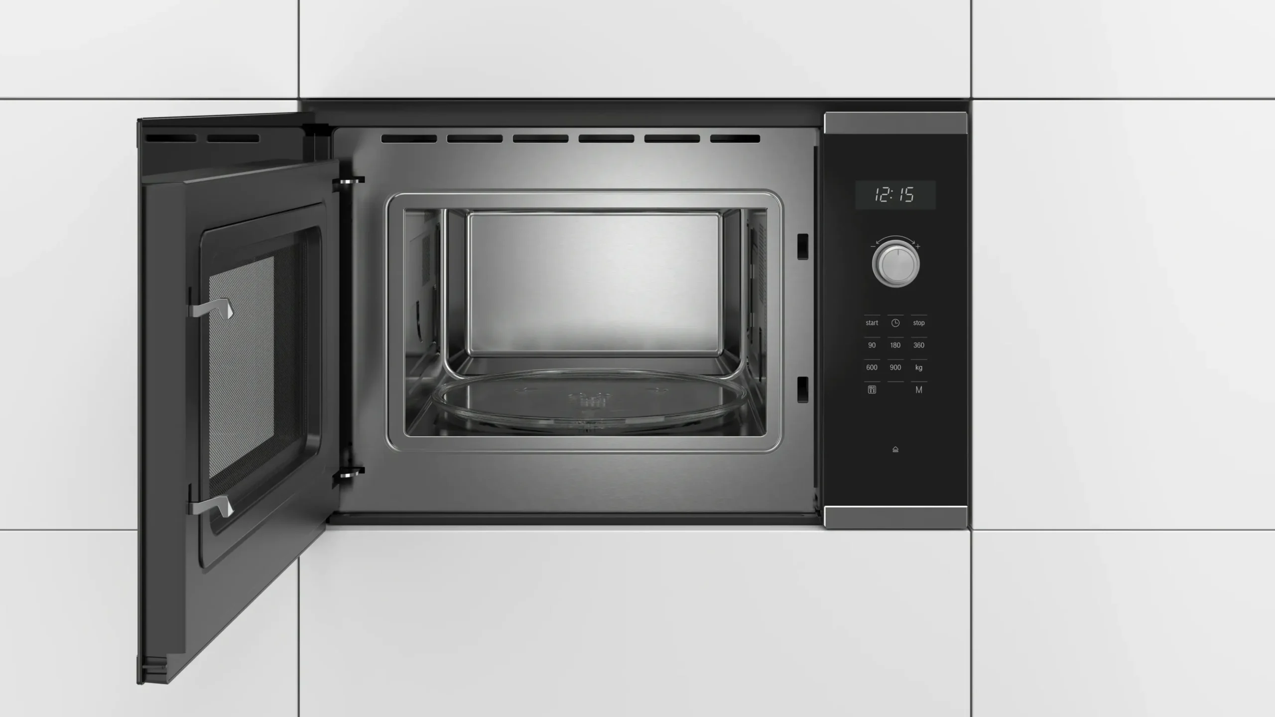 Serie 6 Inbouwmagnetron RVS