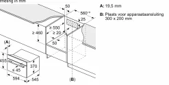 Serie 8 Inbouwmagnetron Zwart
