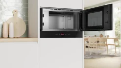 Serie 8 Inbouwmagnetron Zwart
