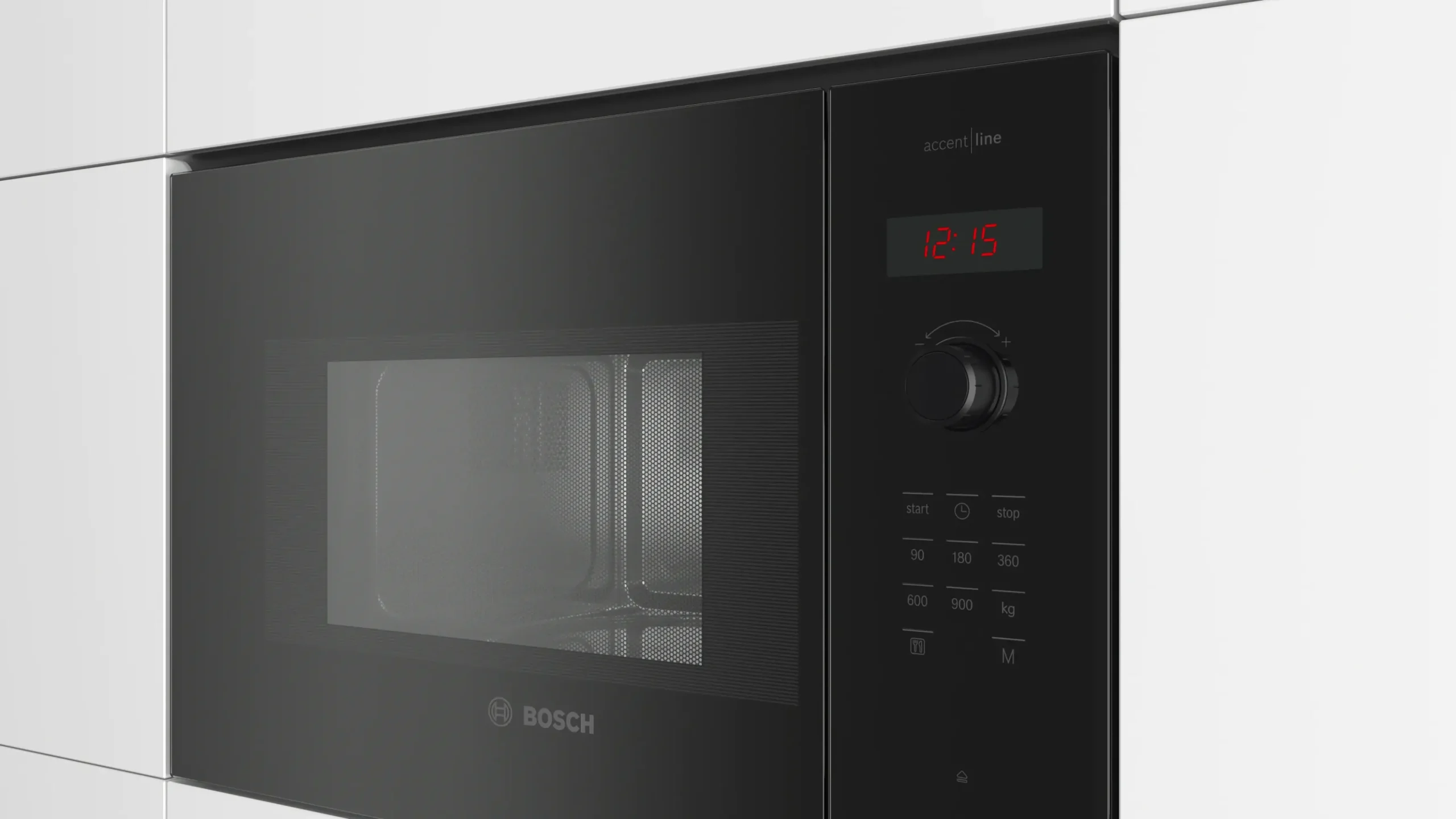 Serie 4 Inbouwmagnetron Zwart