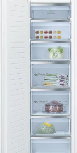 Serie 4 Inbouw vriezer 177.2 x 55.8 cm Vlakscharnier