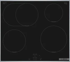 Serie 4 Inductiekookplaat 60 cm bediening uitsluitend op bijpassende oven, opbouwmontage met rand