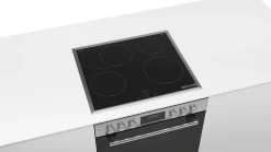 Serie 4 Inductiekookplaat 60 cm bediening uitsluitend op bijpassende oven, opbouwmontage met rand