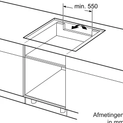 Serie 4 Inductiekookplaat 60 cm opbouwmontage zonder rand