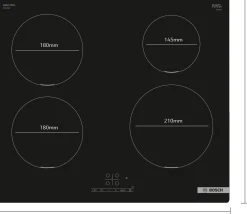 Serie 4 Inductiekookplaat 60 cm opbouwmontage zonder rand