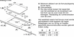 Serie 4 Inductiekookplaat 80 cm opbouwmontage zonder rand