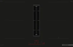 Serie 6 Inductiekookplaat met afzuiging 80 cm verzonken montage