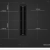 Serie 4 Inductiekookplaat met afzuiging 60 cm