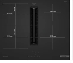 Serie 4 Inductiekookplaat met afzuiging 60 cm