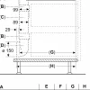 Serie 6 Inductiekookplaat met afzuiging 80 cm opbouwmontage met rand