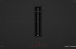 Serie 6 Inductiekookplaat met afzuiging 80 cm