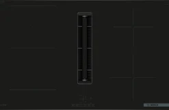 Serie 4 Inductiekookplaat met afzuiging 80 cm opbouwmontage met rand