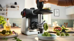 Serie 6 Keukenmachine met weegschaal en timer 1600 W Zwart, RVS