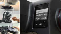 Serie 6 Keukenmachine met weegschaal en timer 1600 W Zwart, RVS