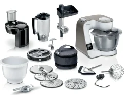 Serie 4 Keukenmachine met weegschaal en timer MUM 5 1000 W Wit, Champagne