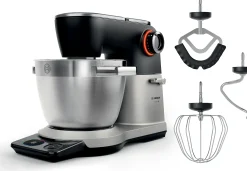 Serie 8 Keukenmachine met weegschaal en timer 1800 W Zilver, zwart