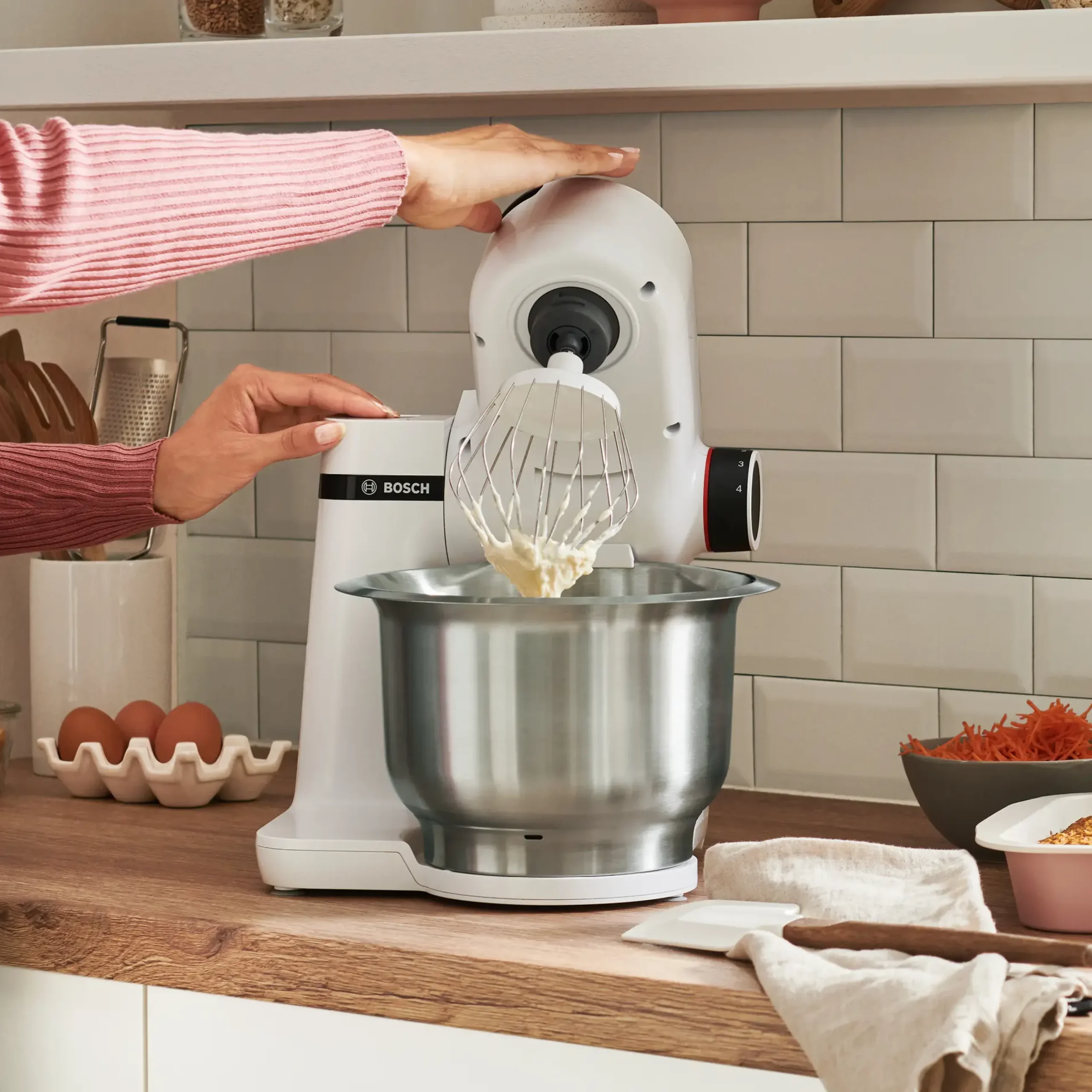 Serie 2 Keukenmachine MUM 700 W Wit, Wit