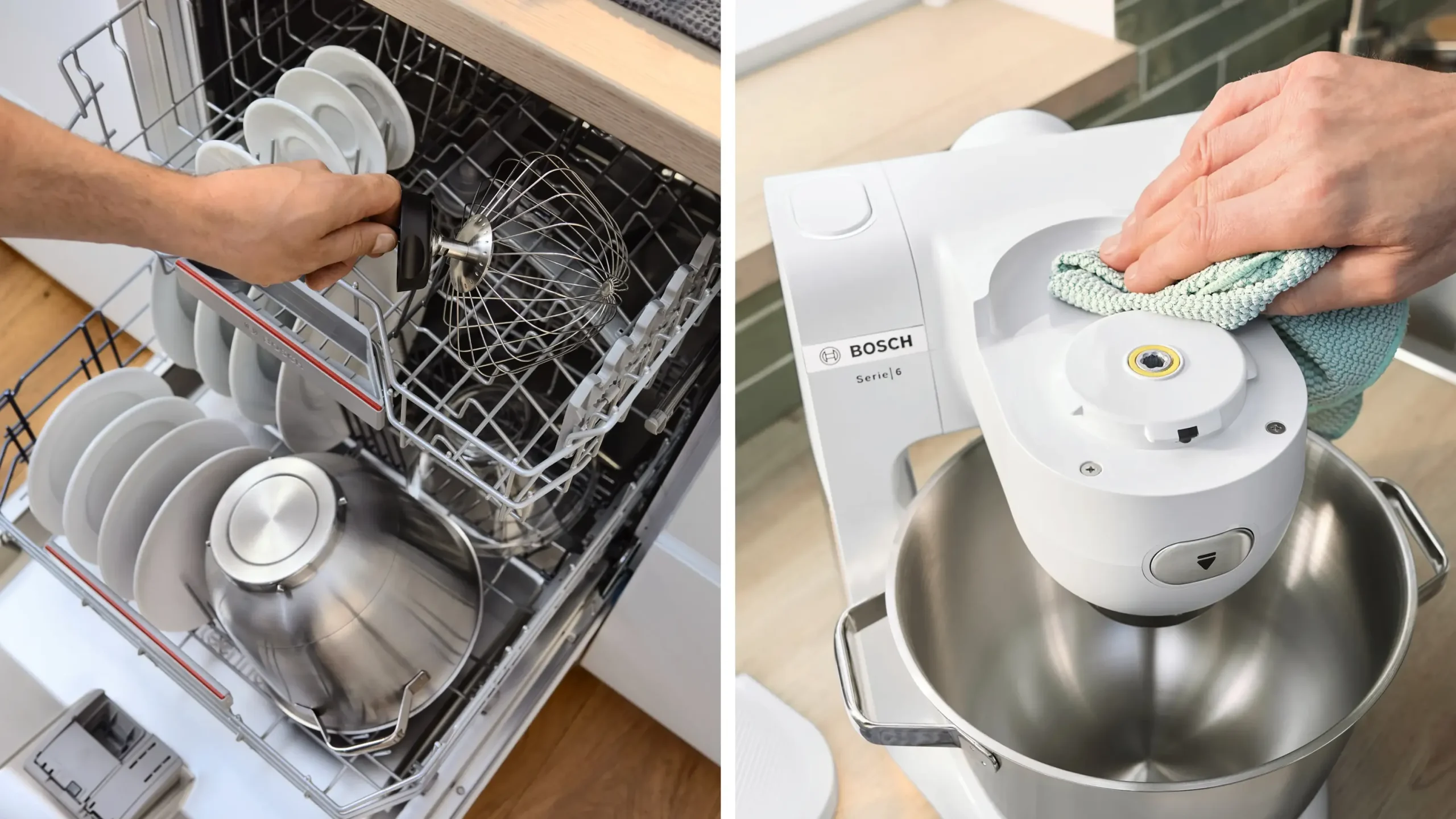 Serie 6 Keukenmachine 1600 W Wit, RVS