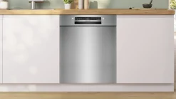 Serie 2 Onderbouw vaatwasser 60 cm Geborsteld staal