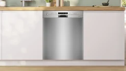 Serie 2 Onderbouw vaatwasser 60 cm Geborsteld staal anti-fingerprint