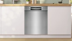 Serie 4 Onderbouw vaatwasser 60 cm Geborsteld staal