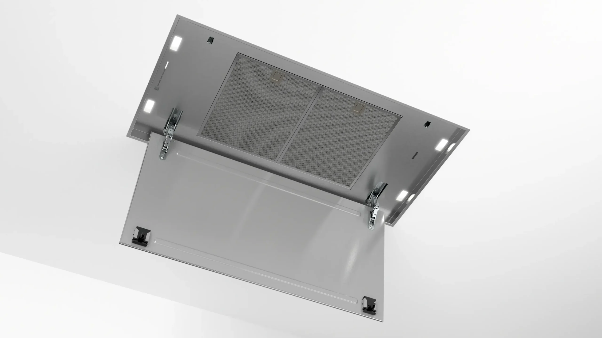 Serie 6 Plafondunit 90 cm Roestvrij staal