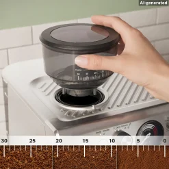 Serie 4 Semi Automatic Coffee Maker HomeCafé Series 4 RVS