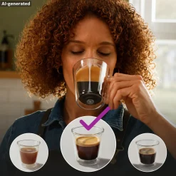 Serie 4 Semi Automatic Coffee Maker HomeCafé Series 4 RVS