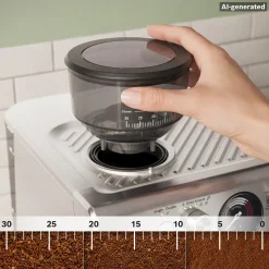 Serie 4 Semi Automatic Coffee Maker HomeCafé RVS