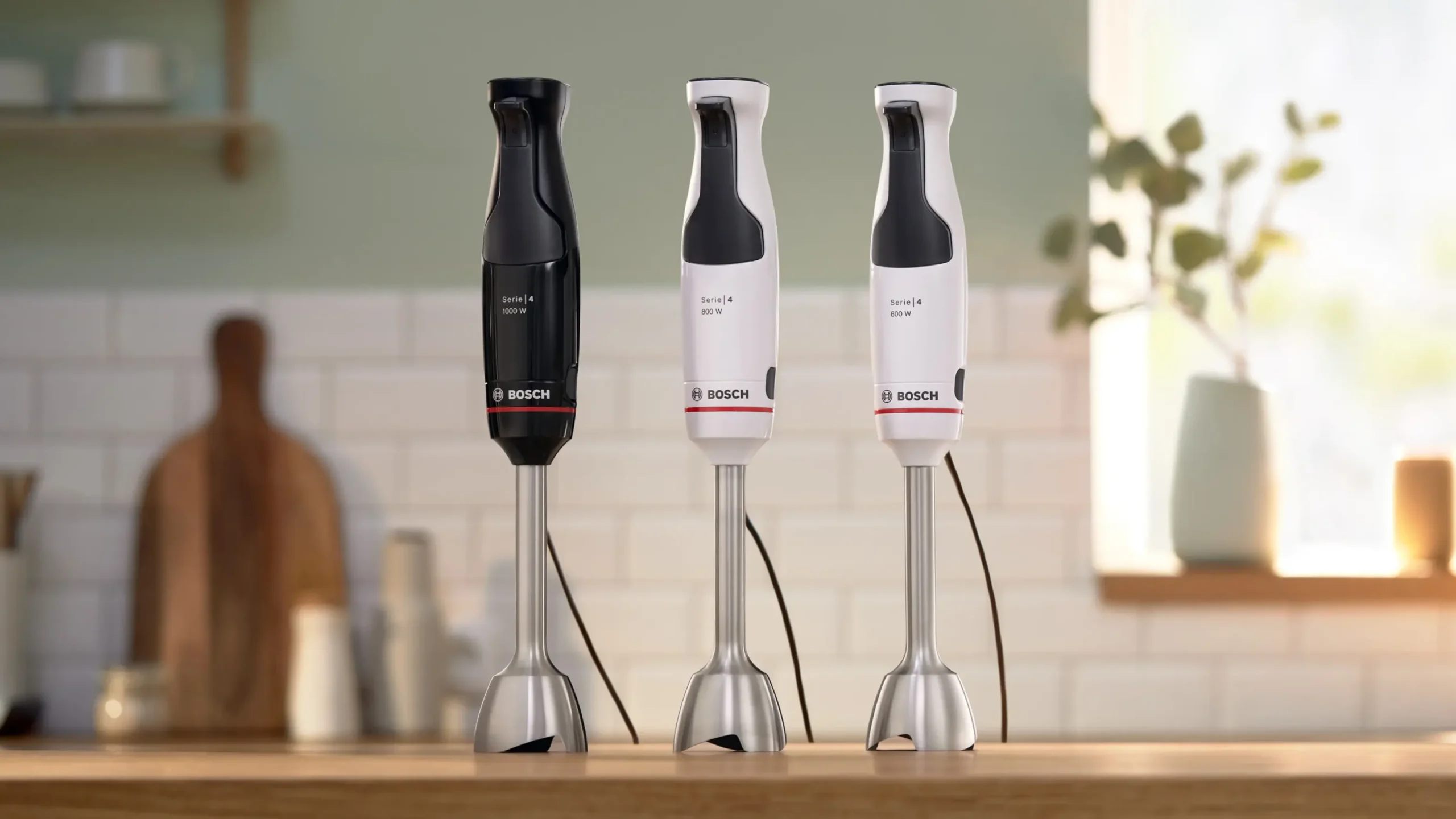 Serie 4 Staafmixer ErgoMaster 1000 W Zwart, Antraciet