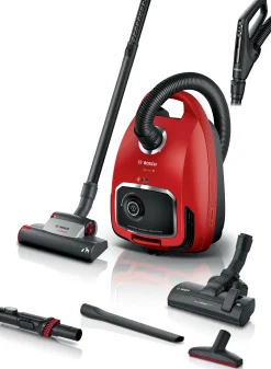 Serie 6 Stofzuiger met zak ProAnimal Rood