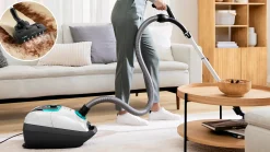 Serie 8 Stofzuiger met zak ProHygienic Wit