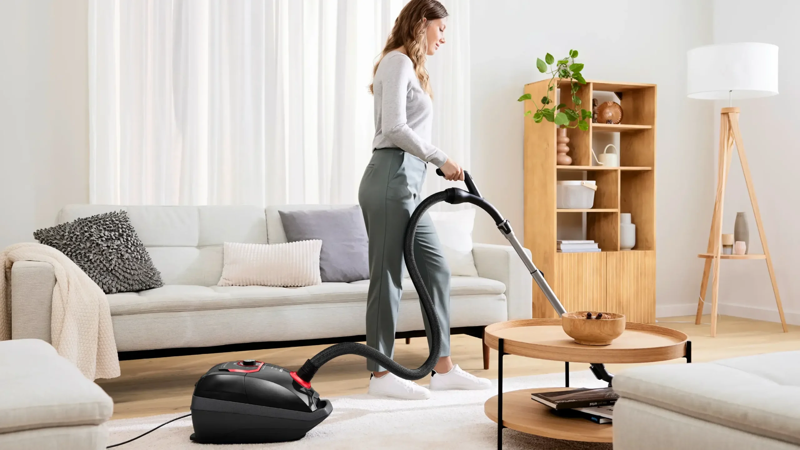 Serie 8 Stofzuiger met zak ProPower Zwart