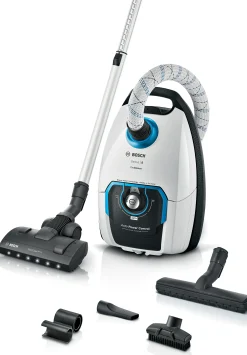 Serie 8 Stofzuiger met zak ProSilence Wit