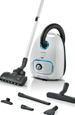 Serie 4 Stofzuiger met zak ProSilence Wit