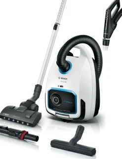 Serie 6 Stofzuiger met zak ProSilence Wit